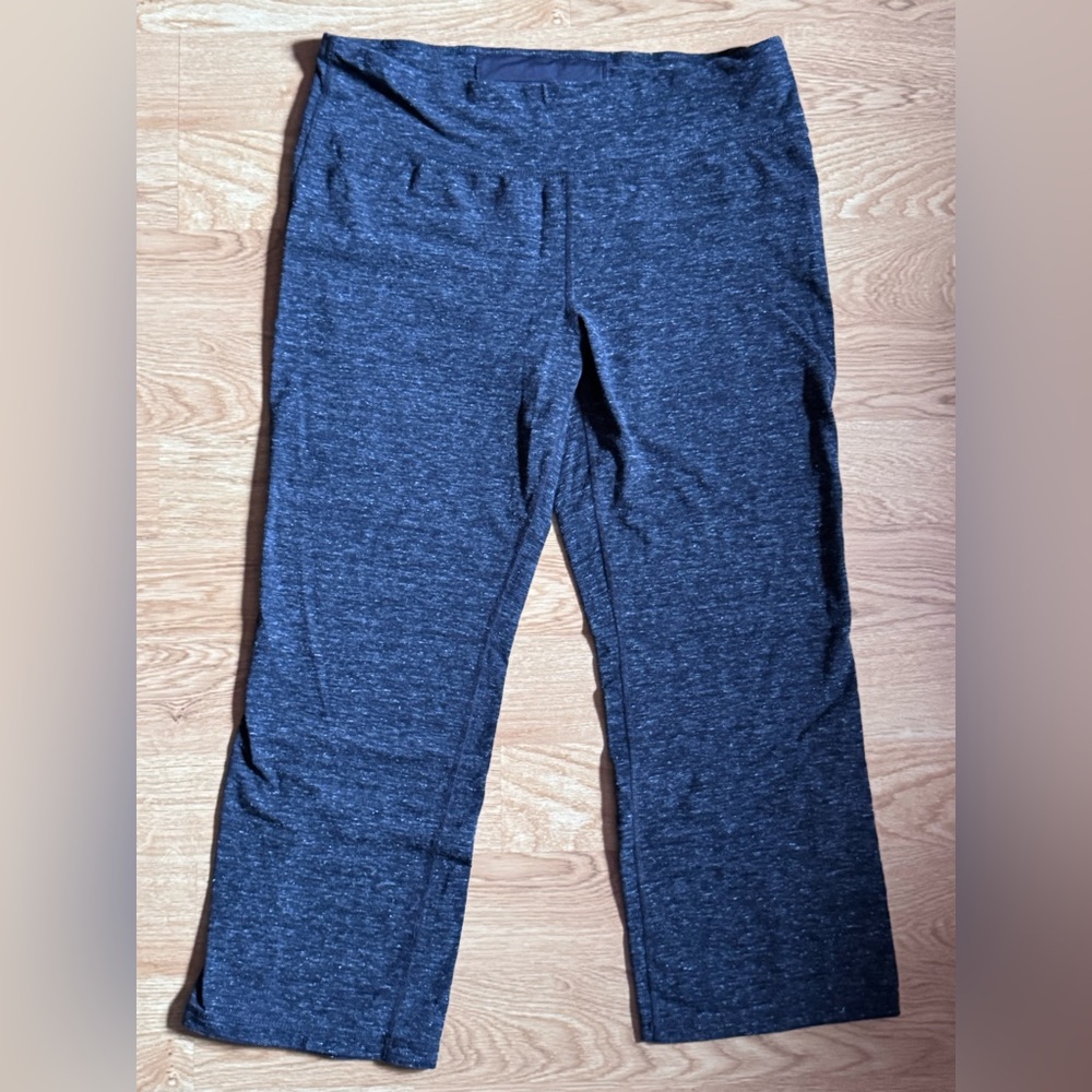 Athletic Works Gray Heathered Petite Yoga Pants Size 20